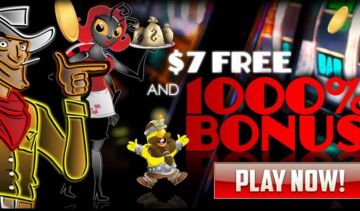 Enjoy $7 Free plus 1000% Welcome Bonus!