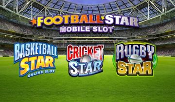 Sports themed Star-series slots from Microgaming