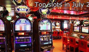 The most popular slots by number of spins in July 2019